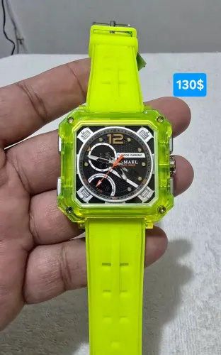 Relógio da SMAEL verde cana original 