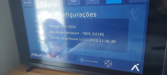 Conversor TV Digital Aquário, modelo DTV-9000