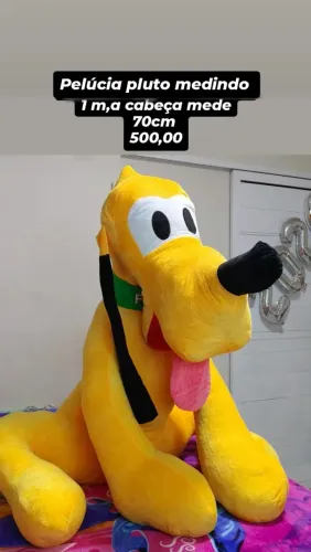 Pelúcia grande Pluto