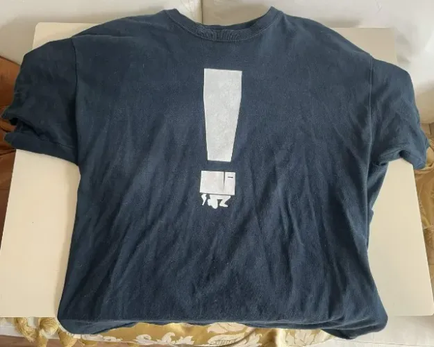 Camisa Azul Escuro G com estampa Metal Gear Solid