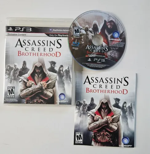Assassin's Creed Brotherhood ps3 original seminovo