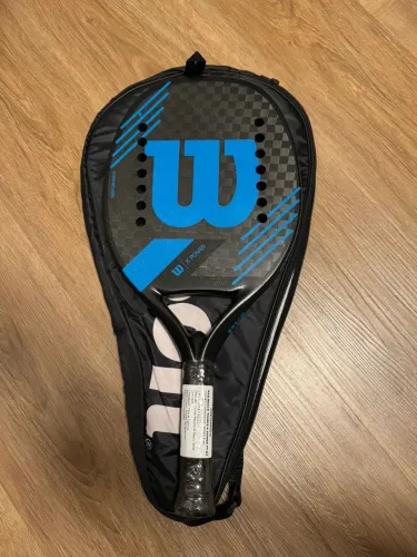 Raquete Wilson de beach tennis 12K NOVO com bolsa