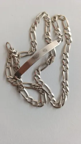 Corrente de prata 3 por 1