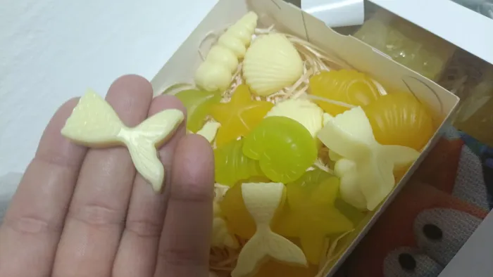 Sabonetes hidratantes artesanal com cheirinho de infância