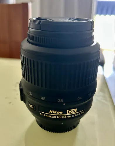 Lente Nikon 18-55mm G VR AF-S