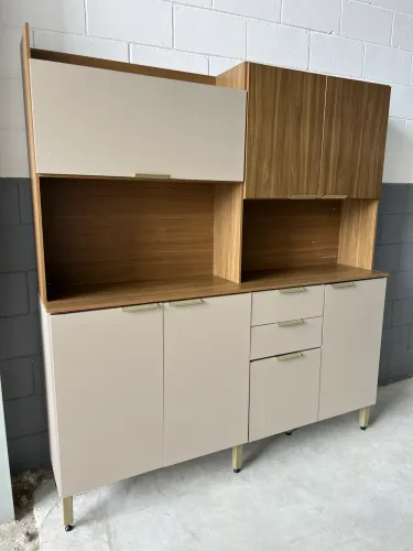 Kit Cozinha Amendoa Nude NOVO PRONTA ENTREGA
