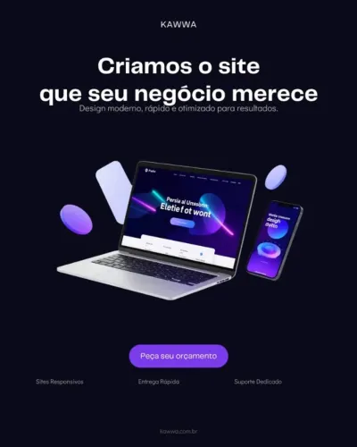 Criamos Sites Modernos que Geram Resultados