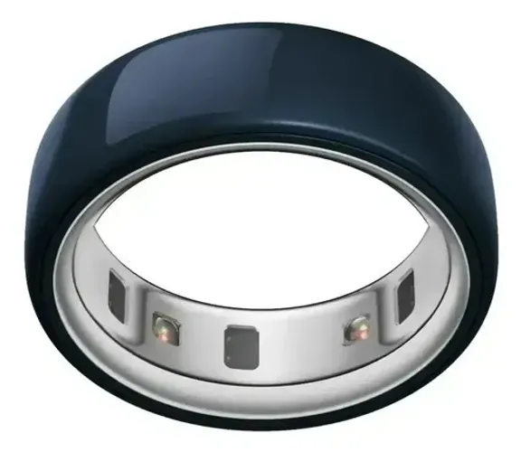 Oura Ring 4 Ceramic Midnight Tamanho 9 Anel Inteligente Novo