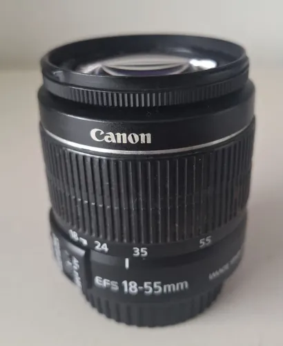 CÂMERA CANON ZOOM EF-S 18-55 mm 1:3,5-5,6