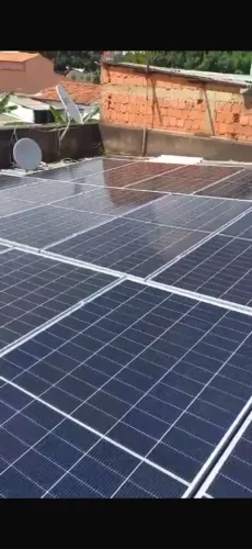 Placa solares com inversor