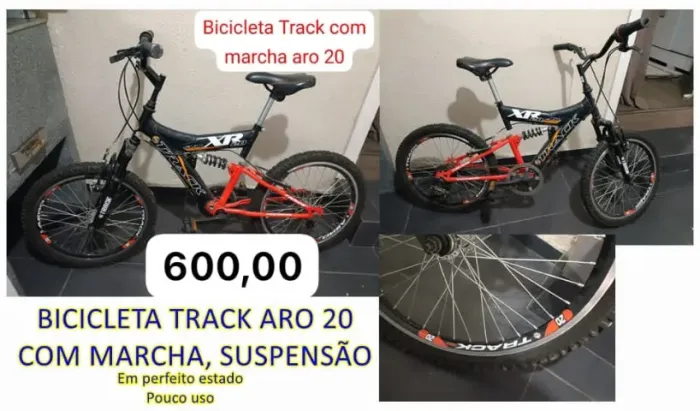 Bicicleta infantil Track XR20 - Aro 20