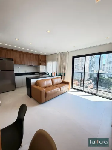 Flat mobiliado para locação, Setor Marista, Goiânia-GO