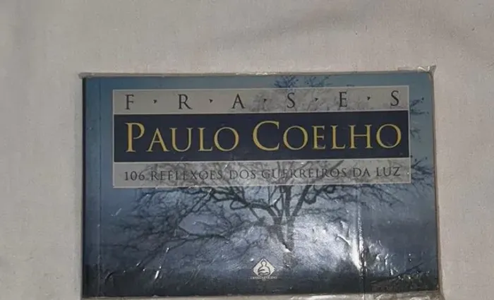 livro de bolso frases paulo coelho muito bom estado
