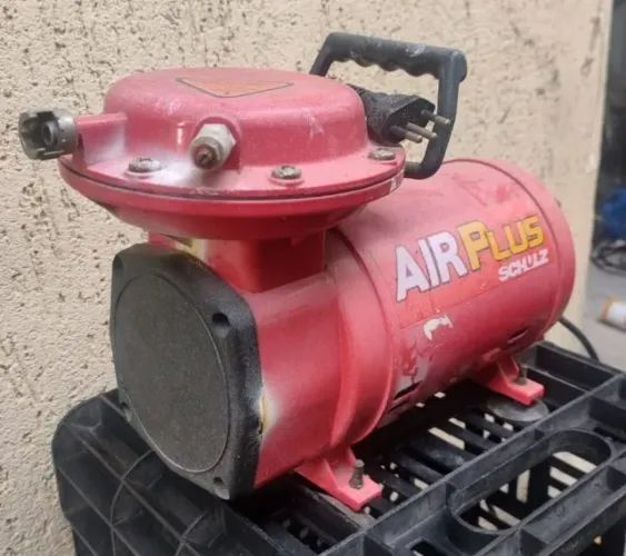 compressor Portátil Schulz Air Plus MS 2.3 Sem Óleo 65 L/min