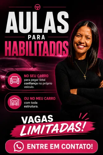 Aula para habilitados - instrutor autônomo