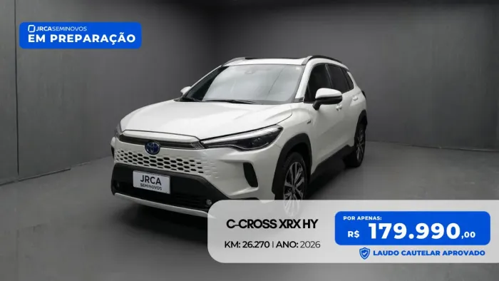 Toyota Corolla Cross XRX 1.8 16V Aut.(híbrido) 2026