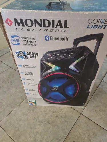 Caixa de som mundial 400w