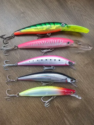 ISCAS ARTIFICIAIS PARA PESCA DE CURRÍCO