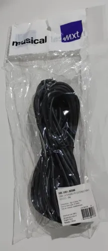 Cabo Extensor Extensão Fone P2 Macho X Femea 5 Metros