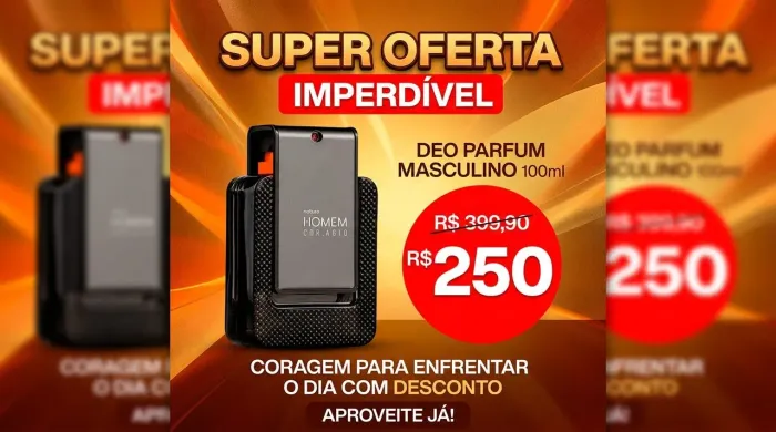 Perfume homem coragio