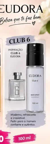 Perfume bodys splash Eudora