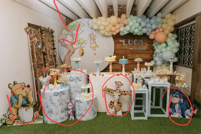 Festa ursinho pooh