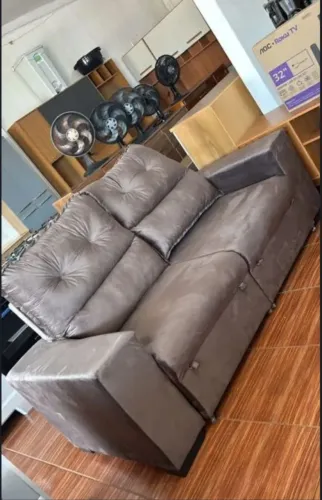 Sofa novo retrátil e reclinavel