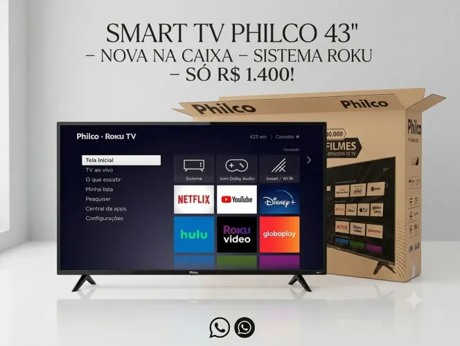 TV 43 polegadas PHILCO