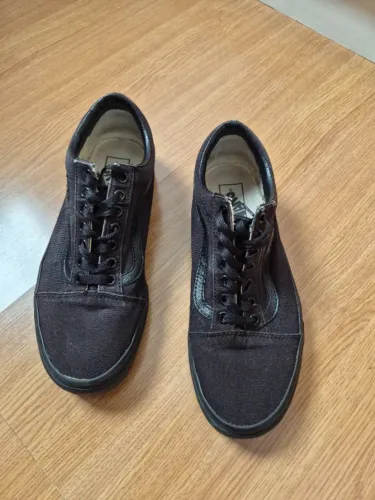 Tênis Vans Old Skool Black Black Unisex - Tamanho 39