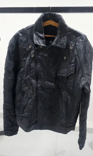 JAQUETA MASCULINA 100%COURO