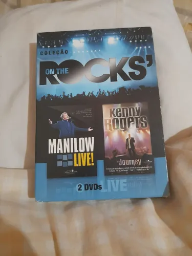 Box 2 DVDs Barry Manilow & Kenny Rogers - Coleção On The Rocks' (Original)