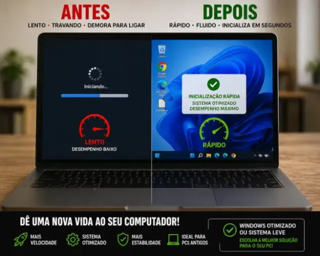 Seu computador está lento, travando ou já não roda bem o Windows? Eu resolvo