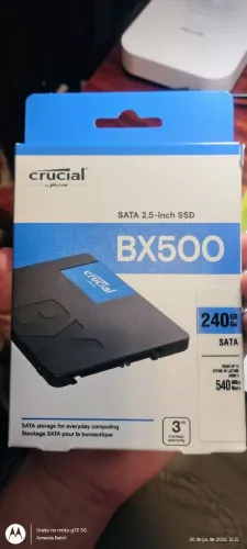 SSD SATA CRUCIAL 240GB LACRADO