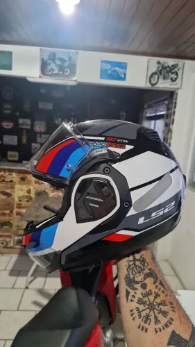 Capacete ls2 escamoteavel 