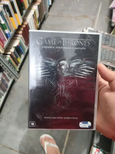 Coleção 4° temporada Game of Thrones dvd 