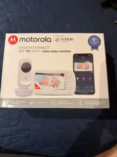 EASE 44 CONNECT MOTOROLA 4.3 HD wifi vídeo baby monitor