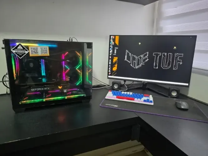 Pc Gamer Ryzen 5 Com 16 GB De Ram RTX 3070 e Monitor Quad HD