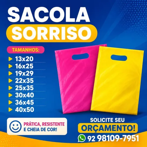 SACOLAS SORRISO PERFUMADAS 