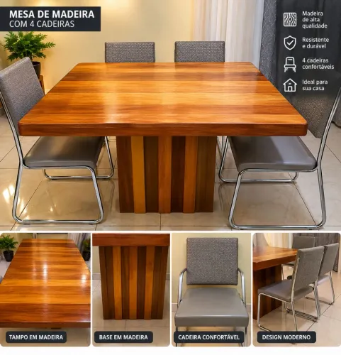 Mesa de jantar grande-promoçao