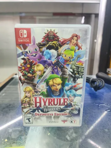 Jogo para Nintendo Switch usado mídia física Hyrule Warriors Definitive Edition