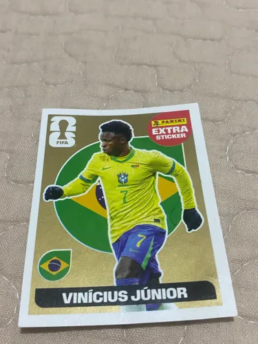cartinha do Vinicius Júnior gold, fifa 2026