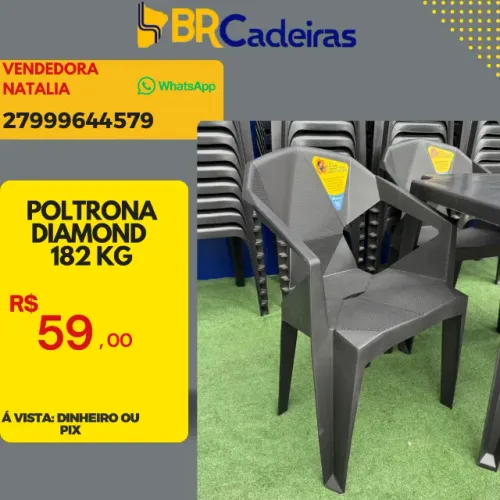 POLTRONA MODELO DIAMOND 182 KG