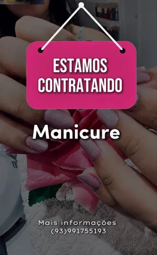Contrata-se manicure