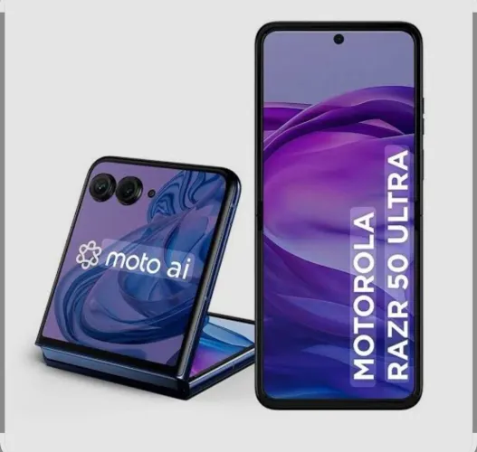 Motorola Razr 50ultra seminovo sem marcas de uso. Com caixa, carregador e nota fiscal