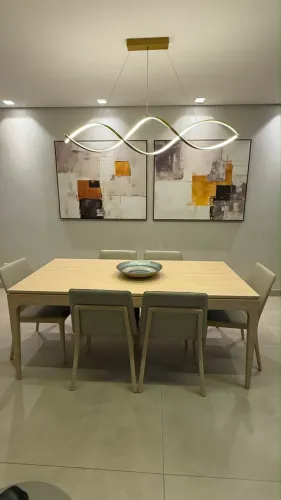 Mesa de Jantar - Líder - 6 cadeiras Premium