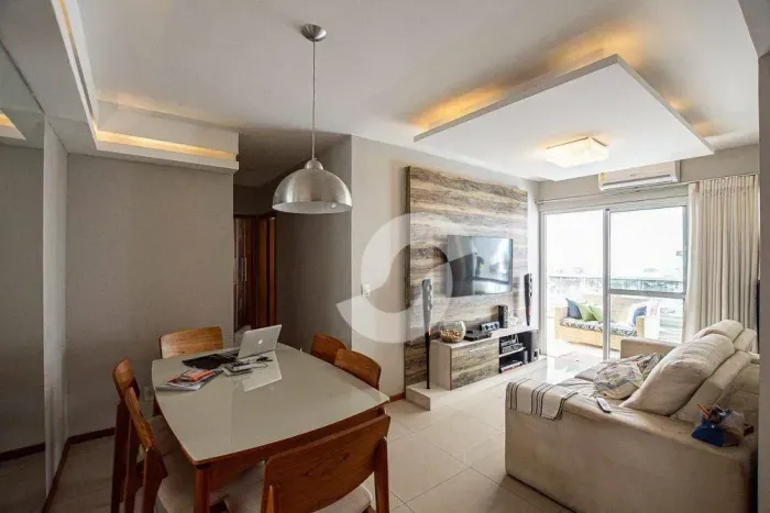 Apartamento com 2 dormitórios à venda, 80 m² por R$ 550.000,00 - São Francisco - Niterói/R