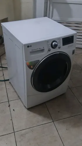 LAVA E SECA LG 11 KG 127 V , painel touch digital visor de acrílico fumê