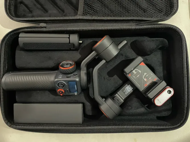 Gimbal estabilizador Hohem M6 NOVO NA CAIXA
