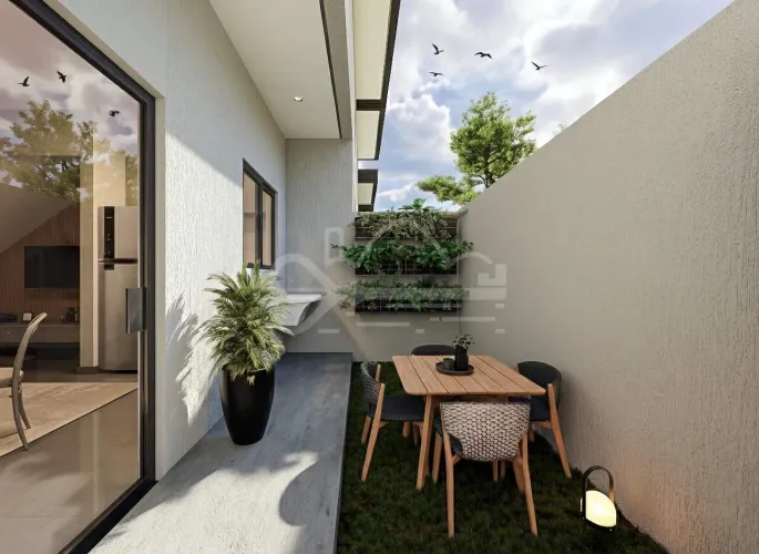 Casa geminada à venda, 2 quartos, 2 suítes, 1 vaga, Copacabana - Belo Horizonte/MG