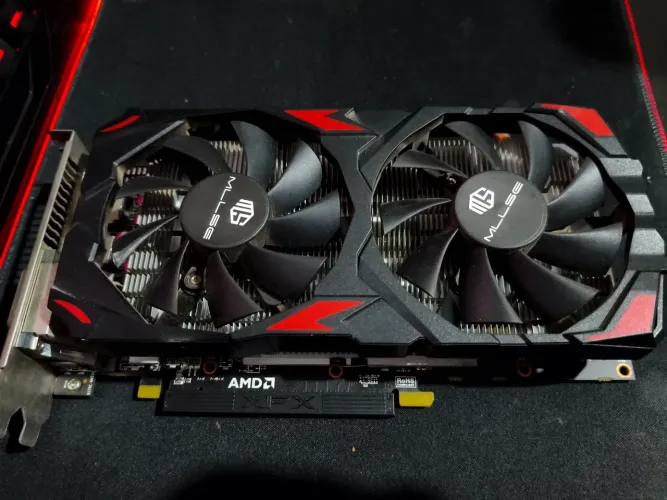 Placa de Vídeo RX 580 8GB MLLSE® 2048SP